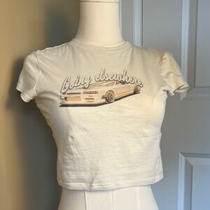 H&M Cream Graphic Tee for Kids